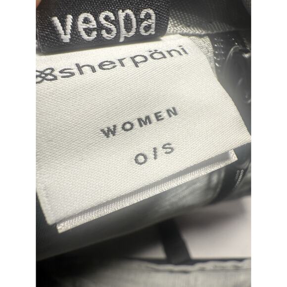 Sherpani Vespa Backpack Black Nylon Travel Daypack Laptop Bag Women's O/S NWOT - Picture 10 of 16